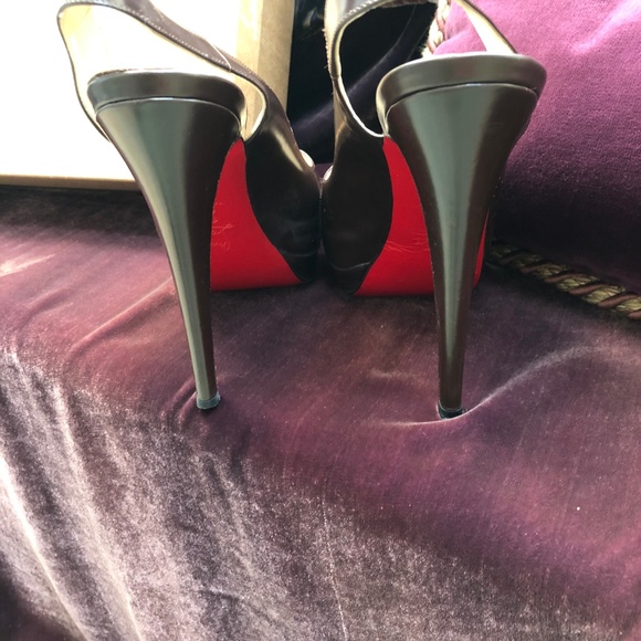 Louboutin Sling Back Pumps - Picture 3 of 8
